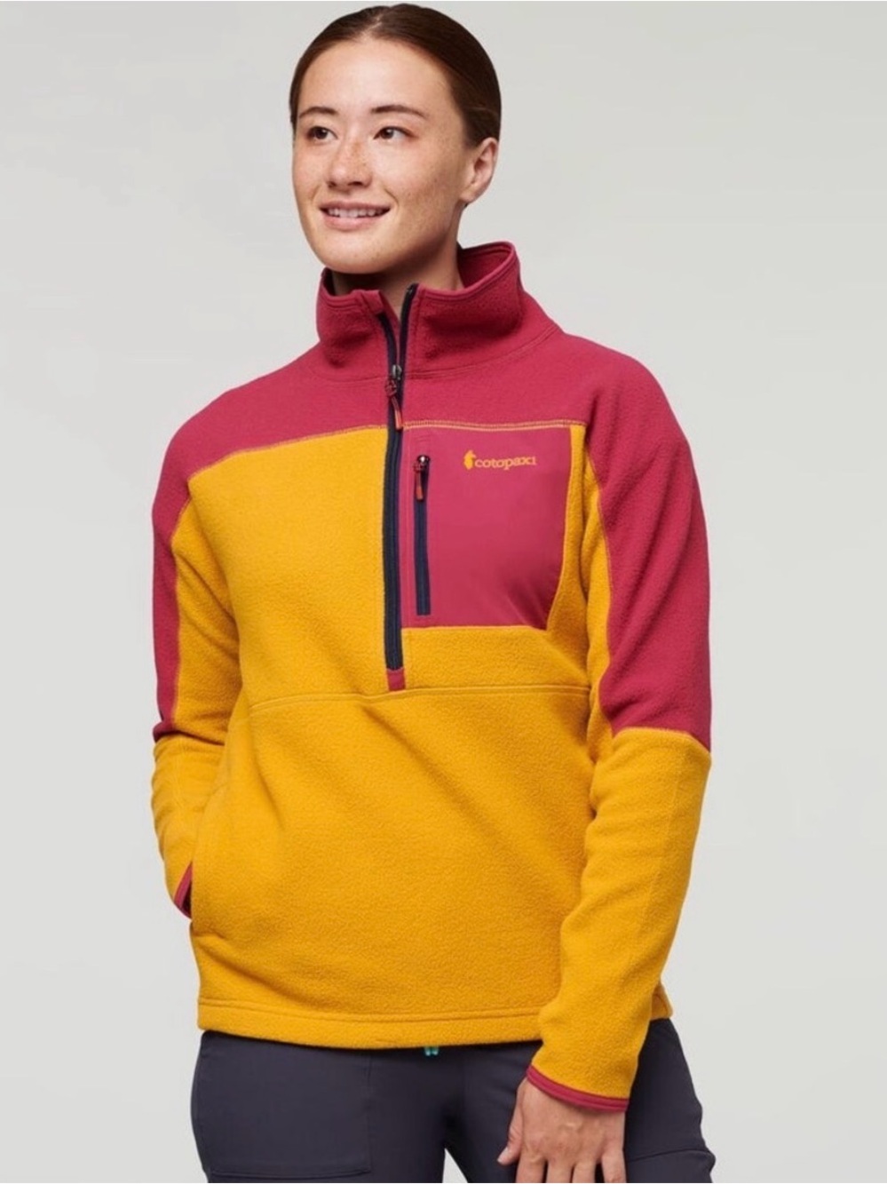 Cotopaxi Abrazo Fleece Half-Zip Jacket - Women's size Medium